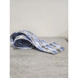 Designer Silk Vintage Necktie Geoffrey Beene Abstract 3.5 inches Wide